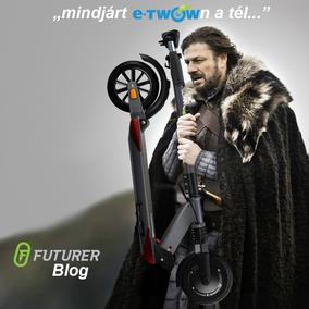 "Itt van a tél, E-TWOWn újra"