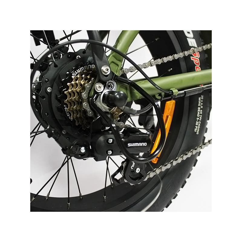 Gentle electric hot sale fat bike